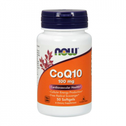 CoQ10 100mg Now 50 viên - Viên uống bổ tim mạch CoQ10 100mg Now 50 viên - Viên uống bổ tim mạch