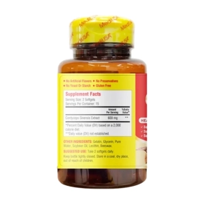 Cordyceps Sinensis MediUSA 30 viên - Hỗ trợ tăng sức đề kháng