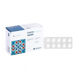 Cotrimoxazole 400/80 Stella 10 vỉ x 10 viên Cotrimoxazole 400/80 Stella 10 vỉ x 10 viên