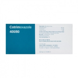 Cotrimoxazole 400/80 Stella 10 vỉ x 10 viên Cotrimoxazole 400/80 Stella 10 vỉ x 10 viên