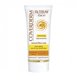 Kem chống nắng Coverderm Filteray Face SPF 40 - không màu