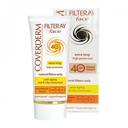 Kem chống nắng Coverderm Filteray Face SPF 40 Tinted - màu da
