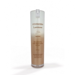 Kem trắng da giảm nám ban ngày Coverderm Luminous Supreme Kem trắng da giảm nám ban ngày Coverderm Luminous Supreme