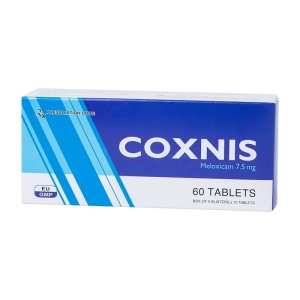 Coxnis 7,5mg Davipharm, 6 vỉ x 10 viên