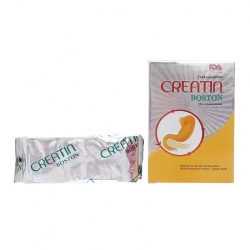 Creatin Boston 10 vỉ x 10 viên - Giảm đầy hơi, hỗ trợ tiêu hóa