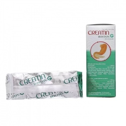 Creatin Boston-G 10 vỉ x 10 viên - Giảm đầy hơi, khó tiêu Creatin Boston-G 10 vỉ x 10 viên - Giảm đầy hơi, khó tiêu