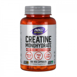 Creatine Monohydrate Now 120 viên - Viên uống tăng lực