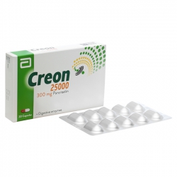 Thuốc Creon 25000, Hộp 20 Viên Thuốc Creon 25000, Hộp 20 Viên