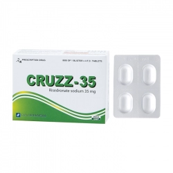 Cruzz-35 Davipharm 1 vỉ x 4 viên
