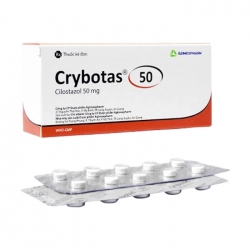 Crybotas 50 Agimexpharm 3 vỉ x 10 viên
