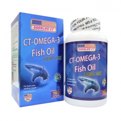 CT - OMEGA - 3 FISH OIL 1000mg, 100 viên CT - OMEGA - 3 FISH OIL 1000mg, 100 viên