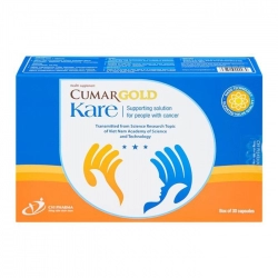 CumarGold Kare CVI Pharma 3 vỉ x 10 viên - Hỗ trợ cho người ung bướu CumarGold Kare CVI Pharma 3 vỉ x 10 viên - Hỗ trợ cho người ung bướu
