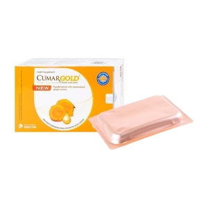 Cumargold New CVI Pharma 4 vỉ x 10 viên - Giảm viêm loét dạ dày, tá tràng