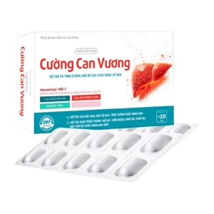 Cường Can Vương Foxs-USA 3 vỉ x 10 viên - Hỗ trợ giải độc gan Cường Can Vương Foxs-USA 3 vỉ x 10 viên - Hỗ trợ giải độc gan