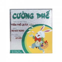 Cường Phế tăng cường chức năng hô hấp, Hộp 10 ống x 10 ml