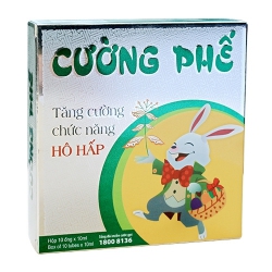 Cường Phế tăng cường chức năng hô hấp | Hộp 10 ống x 10ml