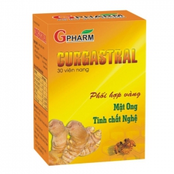 Tpbvsk Gpharm viên nang Curgastral, Hộp 30 viên