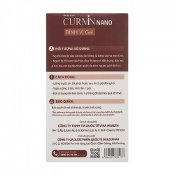 Curmin Nano Bình Vị Gel Dolexphar 30 gói x 10ml Curmin Nano Bình Vị Gel Dolexphar 30 gói x 10ml