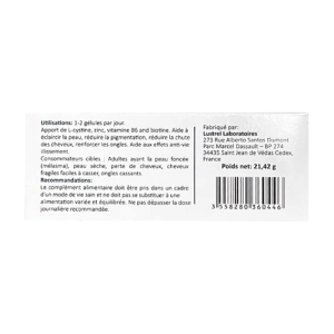 Cystine Extra Lustrel Laboratoires 4 vỉ x 15 viên - Hỗ trợ giảm tóc gãy rụng