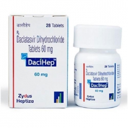 Thuốc Dacihep 60mg, Hộp 28 viên