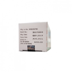 Thuốc Daclahep 60mg, Hộp 28 viên