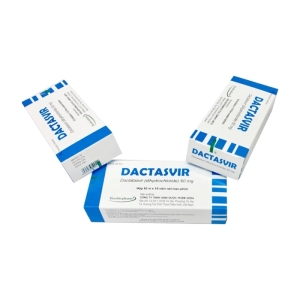 Dactasvir 60mg Herabiopharm 3 vỉ x 10 viên (Daclatasvir dihydrochloride)