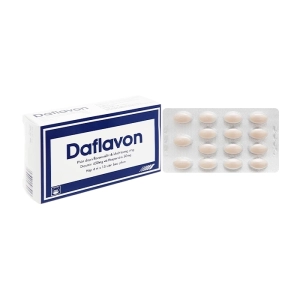 Daflavon Pymepharco 4 vỉ x 15 viên (Diosmin + Hesperidin) Daflavon Pymepharco 4 vỉ x 15 viên (Diosmin + Hesperidin)