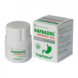 DAFRAZOL Traphaco - Trị loét dạ dày - tá tràng DAFRAZOL Traphaco - Trị loét dạ dày - tá tràng