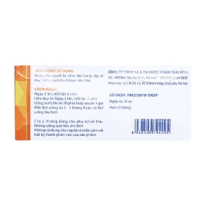 Đại Tràng Extra Tâm Bình 5 vỉ x 12 viên - Hỗ trợ giảm viêm đại tràng