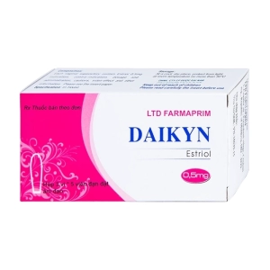 Daikyn 0.5mg Farmaprim 3 vỉ x 5 viên (Estriol)