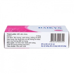 Daikyn 0.5mg Farmaprim 3 vỉ x 5 viên Daikyn 0.5mg Farmaprim 3 vỉ x 5 viên