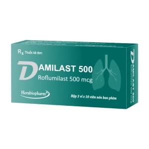Damilast 500 Herabiopharm 3 vỉ x 10 viên (Roflumilast)