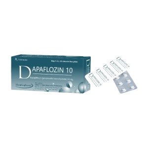 Dapaflozin 10 Herabiopharm 3 vỉ x 10 viên (Dapagliflozin)