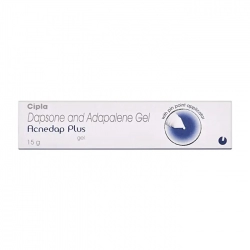 Dapsone And Adapalene Acnedap Plus Cipla 15g - Gel trị mụn Dapsone And Adapalene Acnedap Plus Cipla 15g - Gel trị mụn