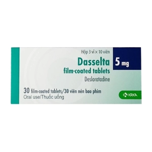 Dasselta 5mg Krka 3 vỉ x 10 viên (Desloratadine)