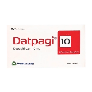 Datpagi 10 Agimexpharm 4 vỉ x 7 viên (Dapagliflozin)