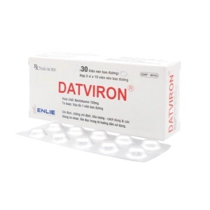 Datviron 150mg Enlie 3 vỉ x 10 viên