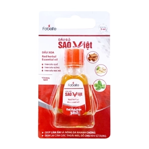 Dầu Đỏ Sao Việt Fobelife 3ml