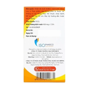 Dầu Gấc Isopharco 100 viên - Bổ sung dầu gấc thiên nhiên