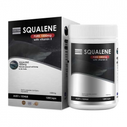 Dầu Gan cá mập Costar Squalene Pure 1000mg hộp 120 viên Dầu Gan cá mập Costar Squalene Pure 1000mg hộp 120 viên
