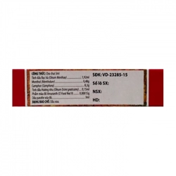 Dầu Gió Đỏ Fito Pharma 3ml Dầu Gió Đỏ Fito Pharma 3ml