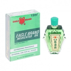 Dầu gió xanh con ó Eagle Brand Midicated Oil 12ml