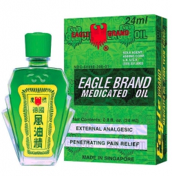 Dầu Gió Xanh Eagle Brand Singapore 24ml