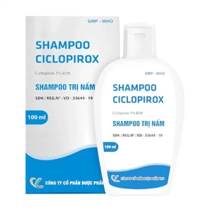 Dầu gội Shampoo CiClopirox 100ml Dầu gội Shampoo CiClopirox 100ml