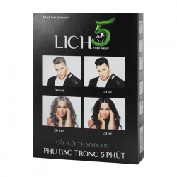 Dầu Gội Thảo Dược Lich5 Cocay Hoala 10 gói x 30g Dầu Gội Thảo Dược Lich5 Cocay Hoala 10 gói x 30g
