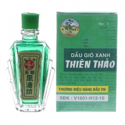 Dầu gió xanh Thiên Thảo 12 ml Dầu gió xanh Thiên Thảo 12 ml