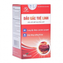 Dầu gấc Tuệ Linh, Chai 100 viên