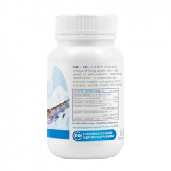 Dầu nhuyễn thể Krill Oil Deep Blue Health 60 viên Dầu nhuyễn thể Krill Oil Deep Blue Health 60 viên