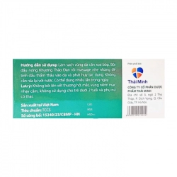 Dầu Nóng Khương Thảo Đan Thái Minh 10ml Dầu Nóng Khương Thảo Đan Thái Minh 10ml