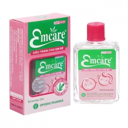 Dầu Tràm Emcare Opodis Pharma 25ml - Điều trị cảm cúm, ho khan cho bé